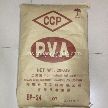 Chuangchun Jenama Polyvinyl Alkohol (PVA) BP24